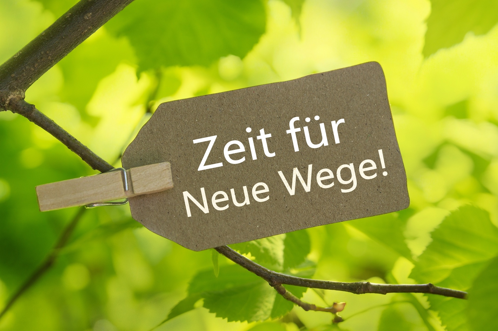 Zeit für Neue Wege!